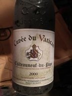 Cuvée du Vatican Chateauneuf du Pape 2003